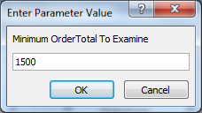 MinimumOrderTotal Parameter Value