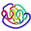 Knotted graph