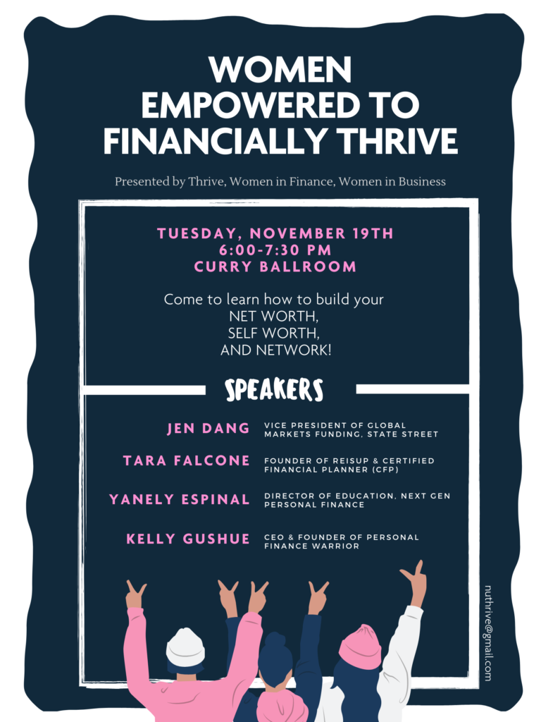 Women Empowered To Financially Thrive Full Speakers Flyer