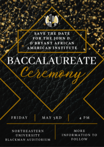 2024 Save Date Baccalaureate Ceremony