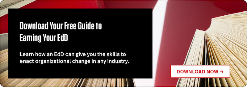 Download Our Free Guide to Earning Your EdD